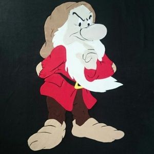 Grumpy inspired fleece blanket